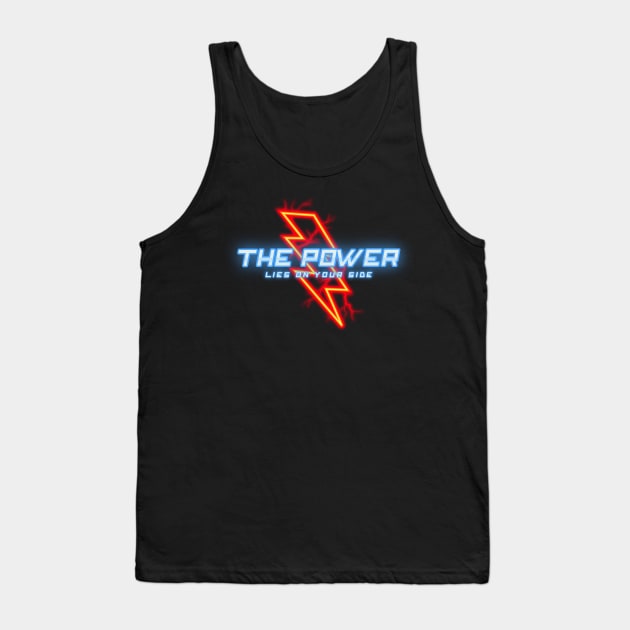 The Red Ranger Tank Top by PizzaZombieApparel